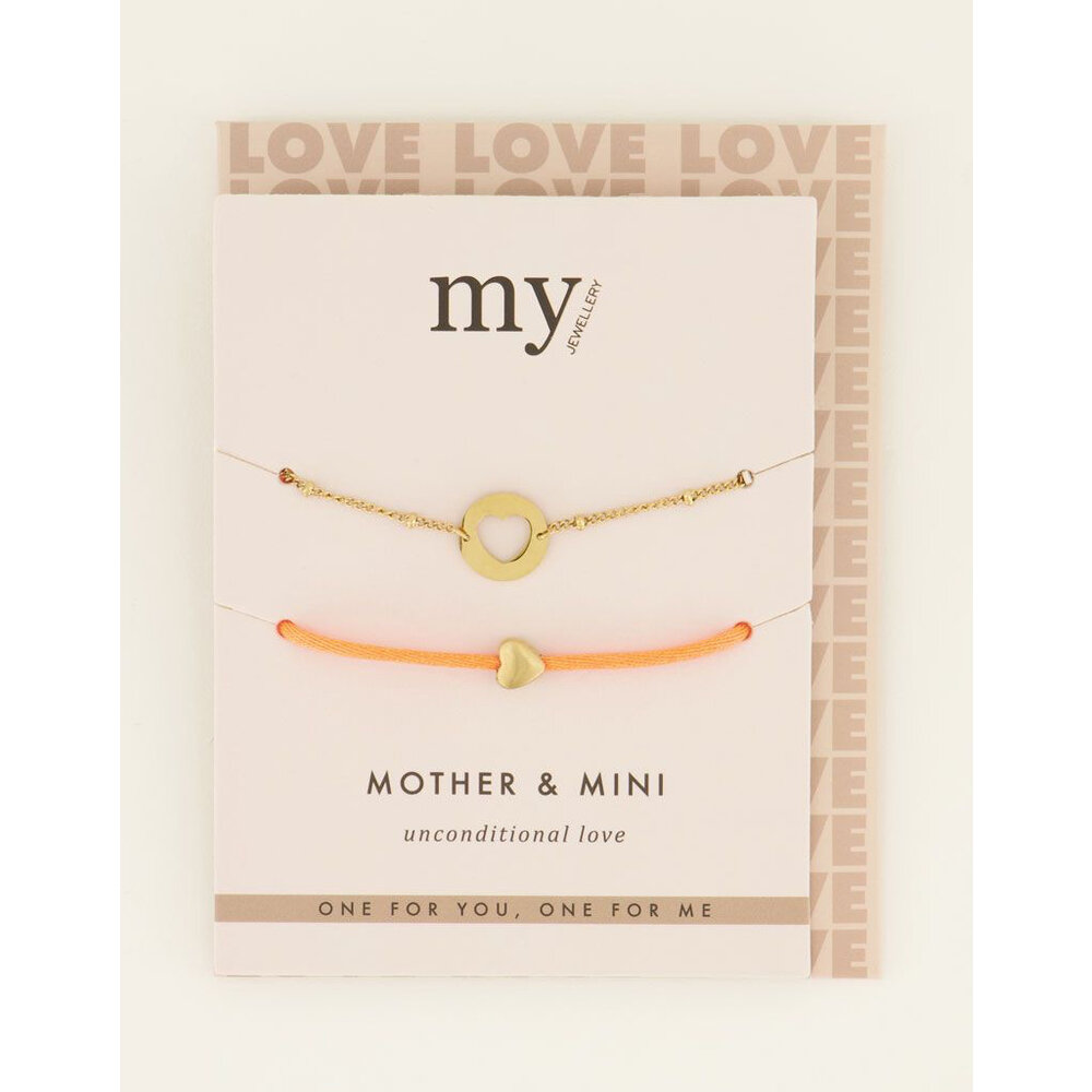 My Jewellery MOTHER AND MINI BRACELET - GOLD