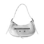 LOTZ & LOT BRITT BAG- METALLIC/SILVER