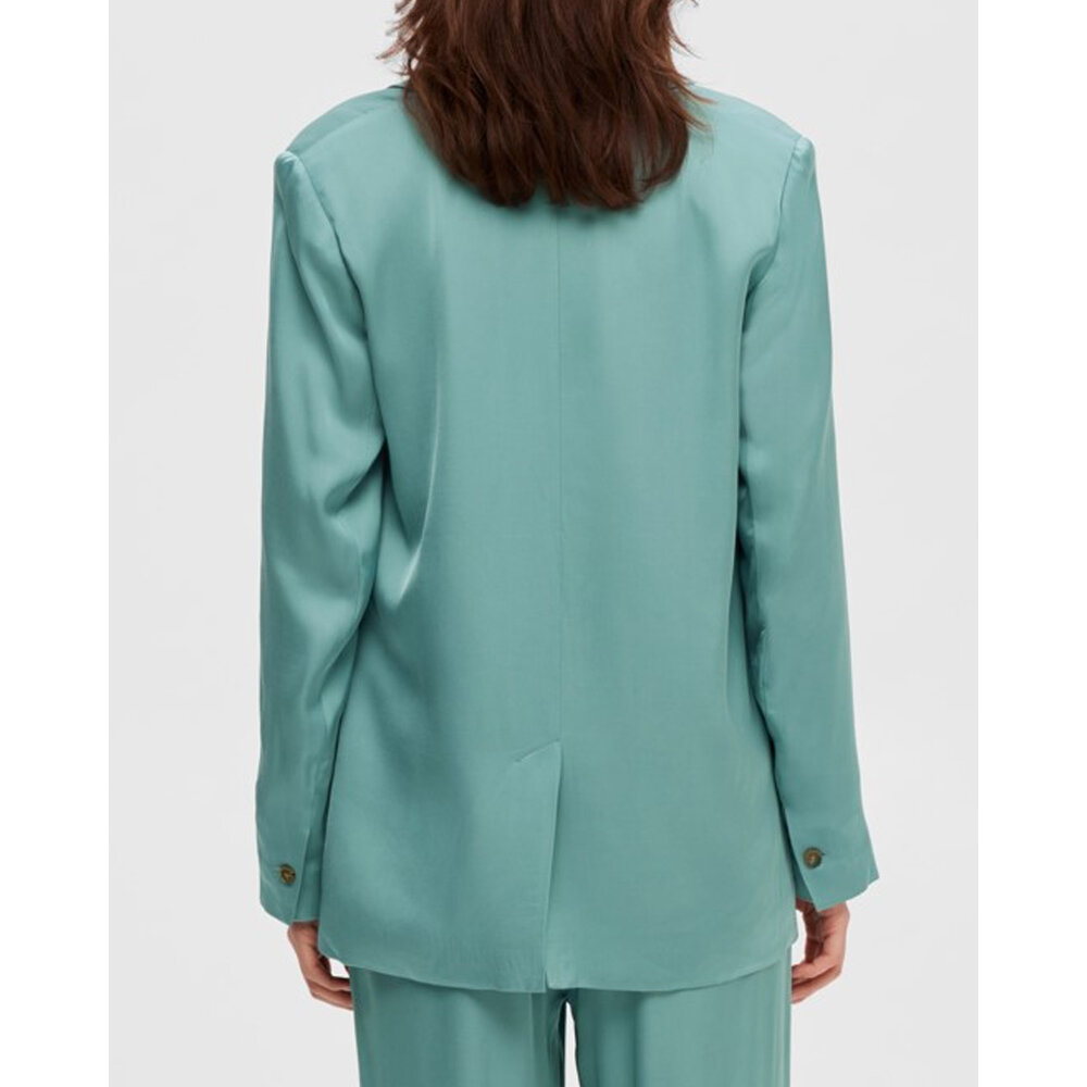 Selected Femme AGNE RELAXED BLAZER - PASTEL TURQUOISE