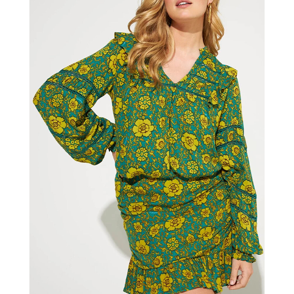 Harper & Yve JESS BLOUSE - GREEN