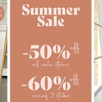 SUMMER SALE | Shop sale met korting tot 60%!