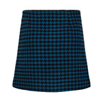 Y.A.S VIMMA SKIRT - BLACK/BLUE