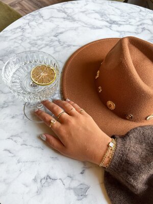 LOTZ & LOT COINS HAT - CAMEL