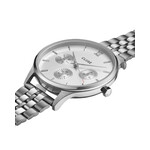 Cluse MINUIT MULTIFUNCTION WATCH STEEL - SILVER