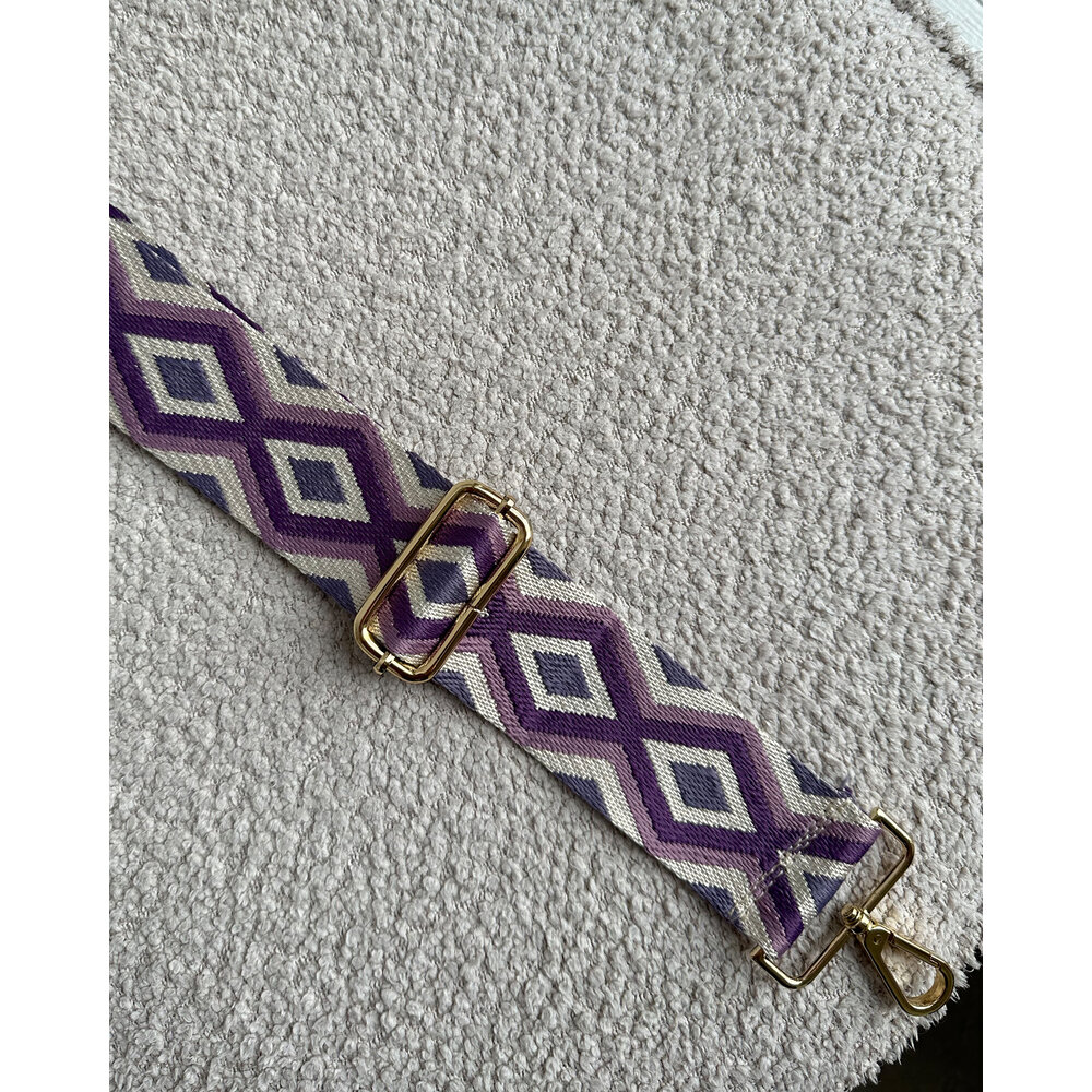 LOTZ & LOT STELLA BAG STRAP  - PURPLE