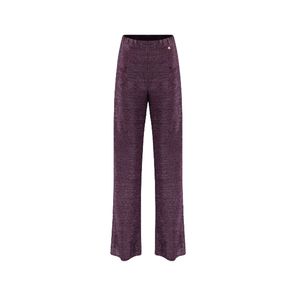 Harper & Yve HARPER GLITTER PANTS - PURPLE