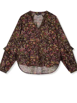 Refined Department ROMA WOVEN OVERSIZED BLOUSE - ANTRA