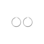 Day & Eve BIG HOOP EARRING - SILVER