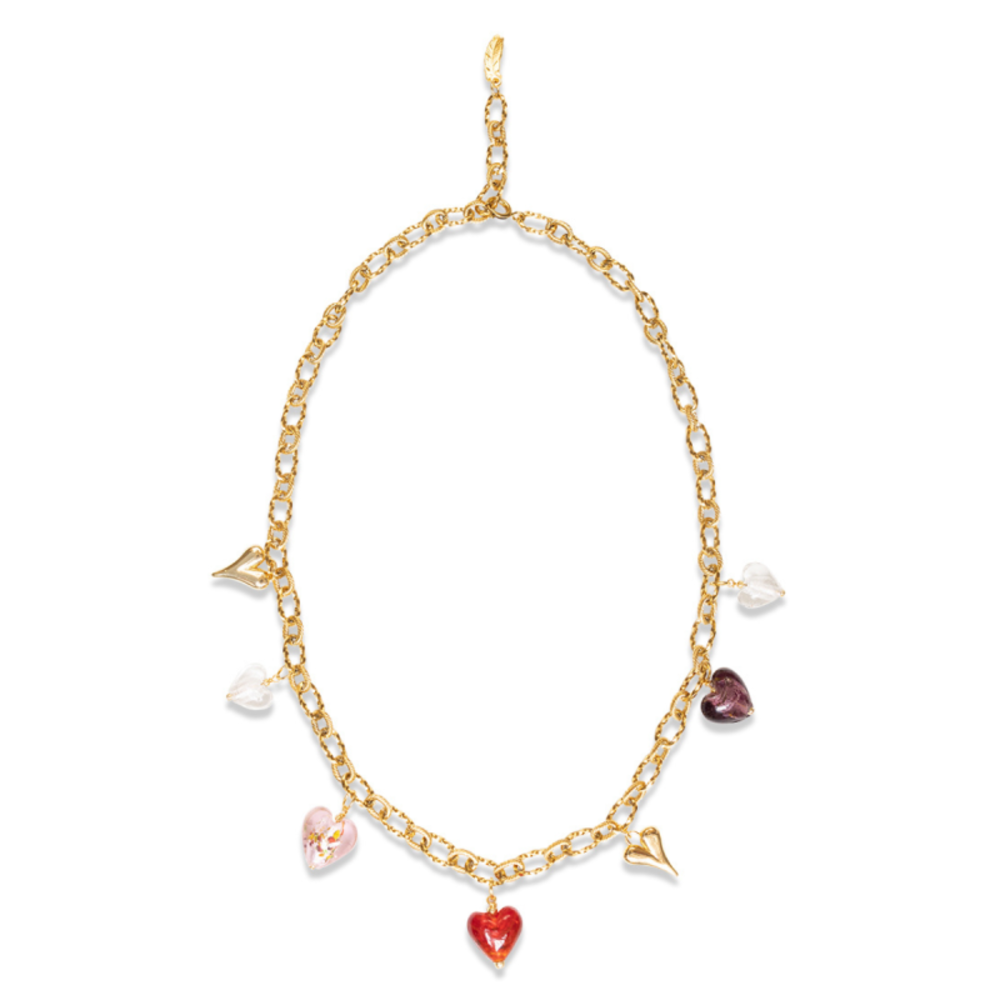 Le Veer L'AMOUR NECKLACE - RED