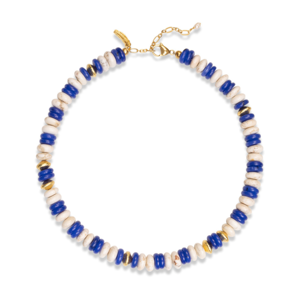 Le Veer MON CHERI NECKLACE - BLUE