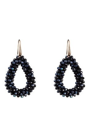 Day & Eve DRUPPEL EARRING - BLACK/GOLD