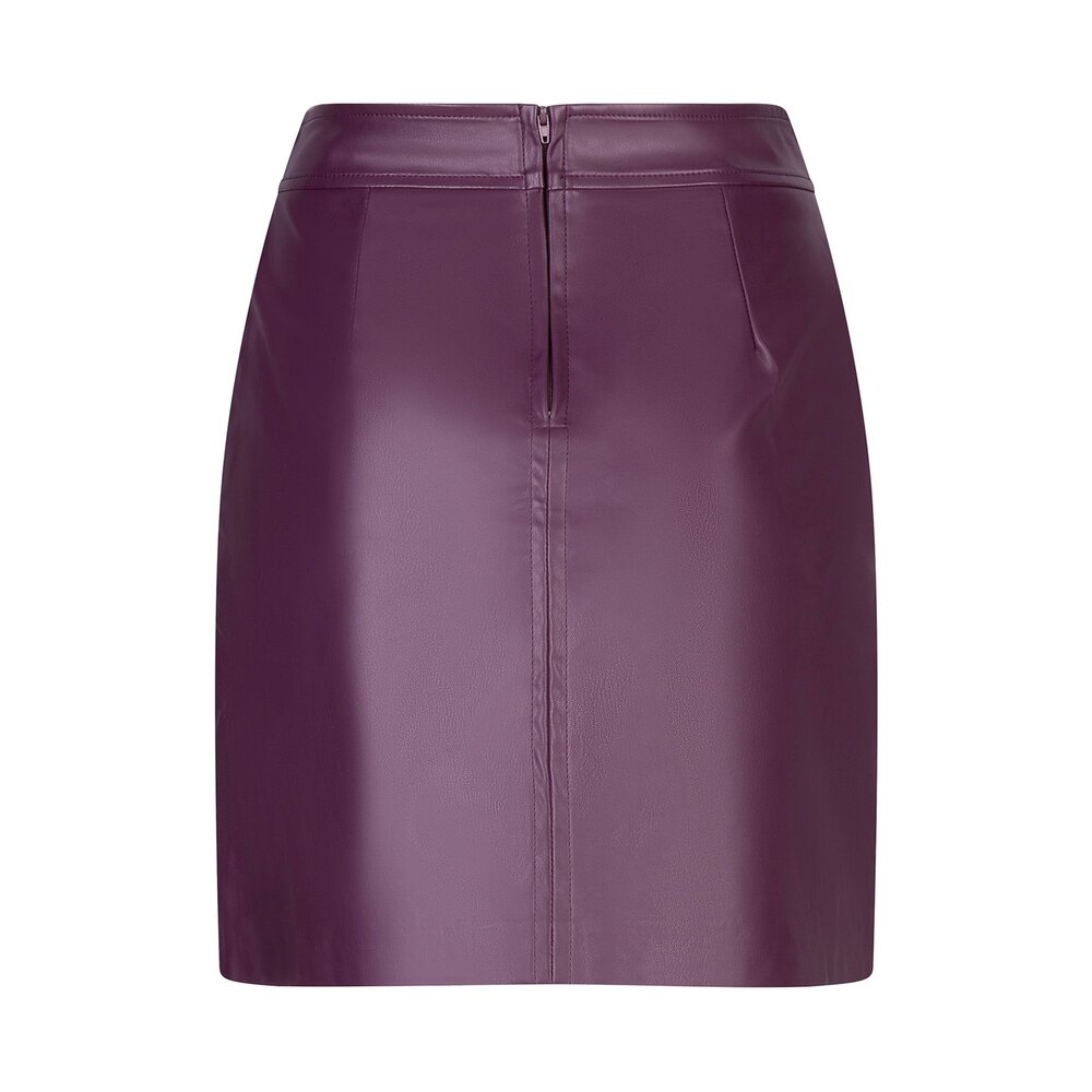 Ydence CHELSEA SKIRT - AUBERGINE