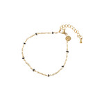 Day & Eve DOT BRACELET - BLACK/GOLD