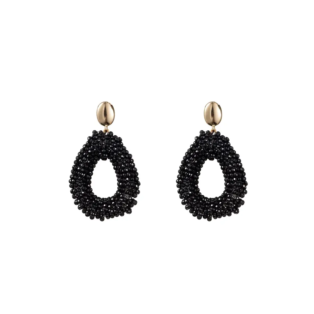 Day & Eve OVAL EARRING - BLACK