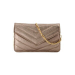 LOTZ & LOT LAURIE METALLIC BAG - BRONZE