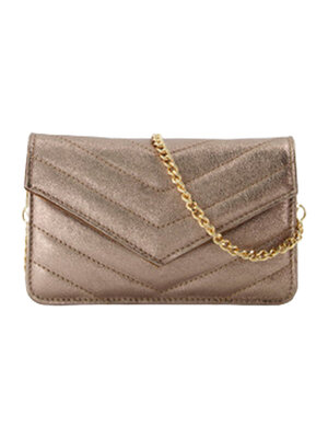 LOTZ & LOT LAURIE METALLIC BAG - BRONZE