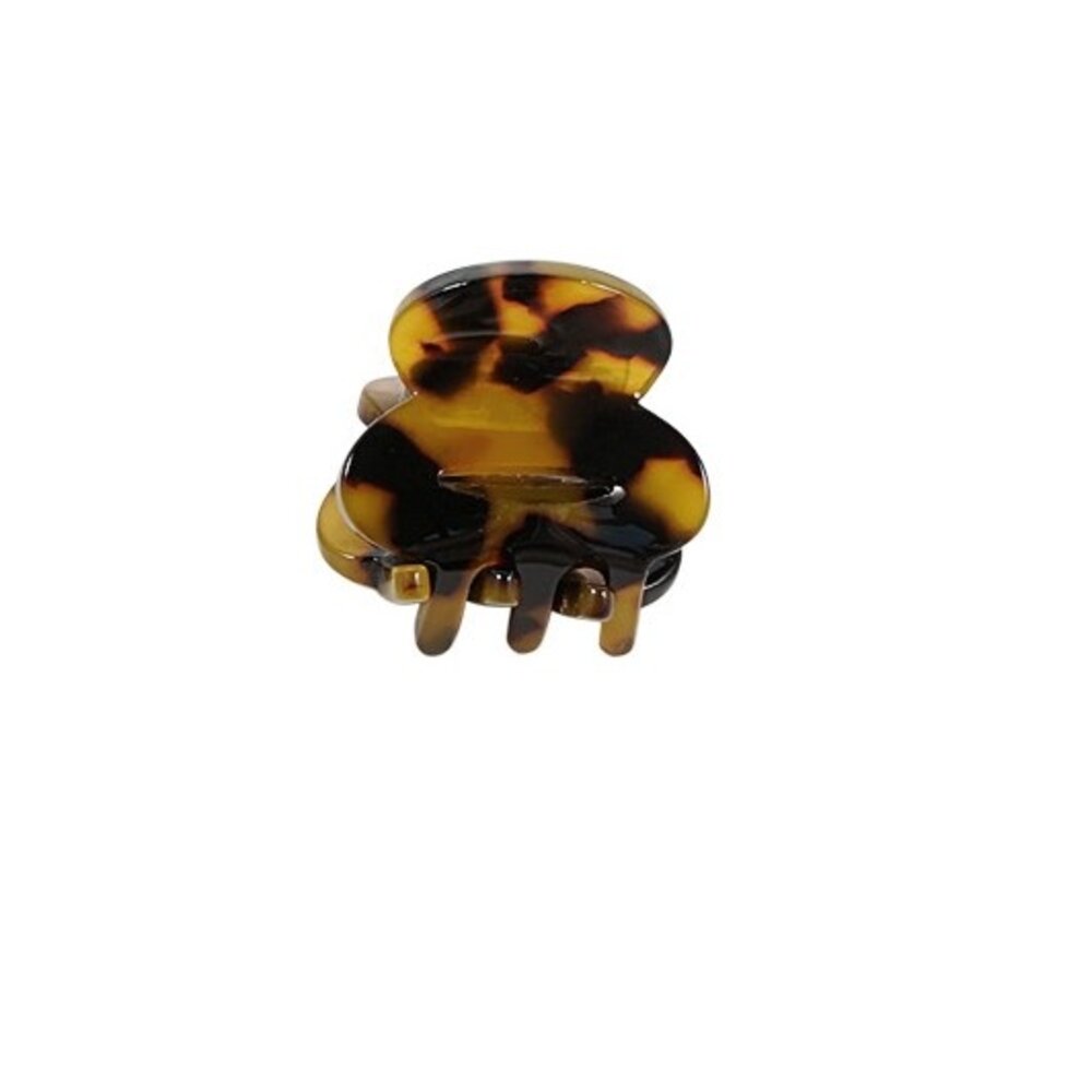 LOTZ & LOT SMALL HAIR CLIP - BROWN