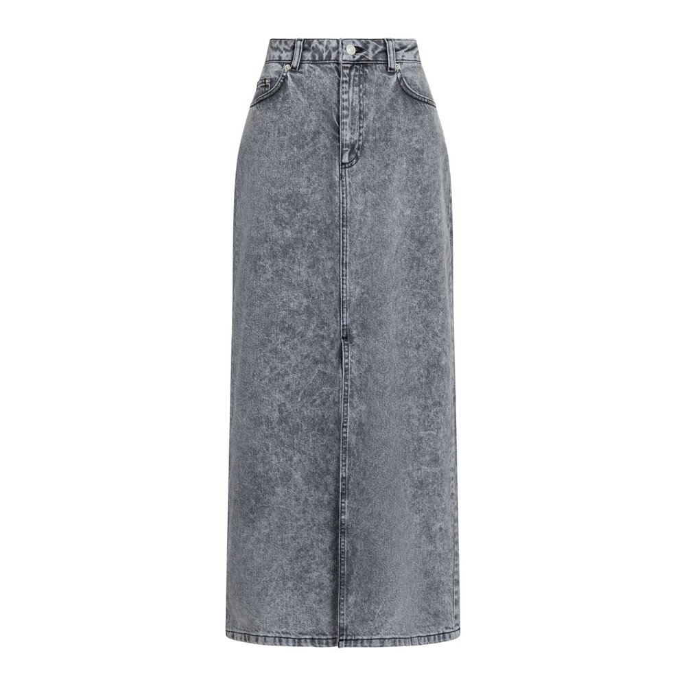 Neo Noir FRANKIE DENIM SKIRT - GREY