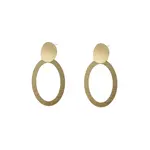 Day & Eve BIG ROUND EARRING - GOLD