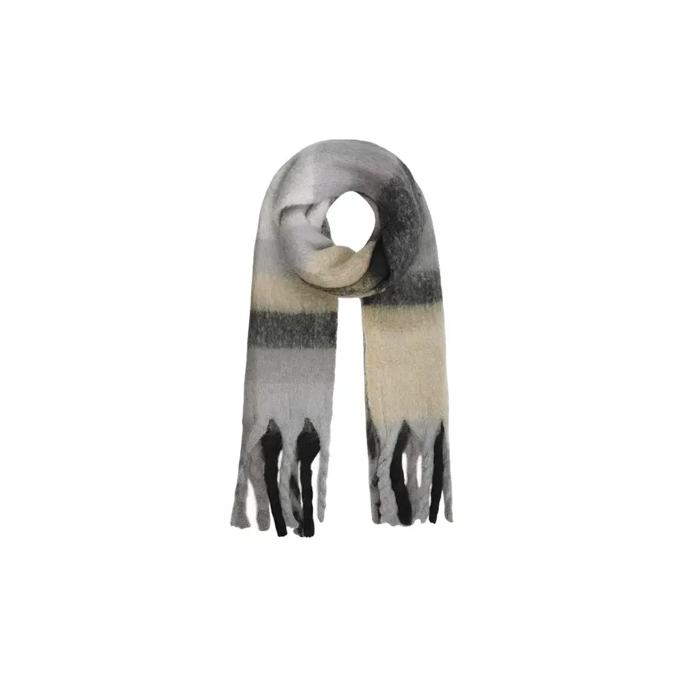 LOTZ & LOT RAVEN SCARF - GREY