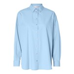 Selected Femme SANNI LS SHIRT- LIGHT BLUE