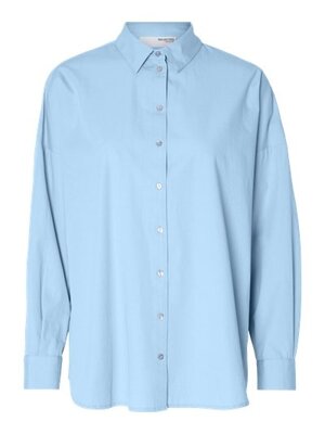 Selected Femme SANNI LS SHIRT- LIGHT BLUE