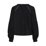 Y.A.S TAPELA  TOP - BLACK