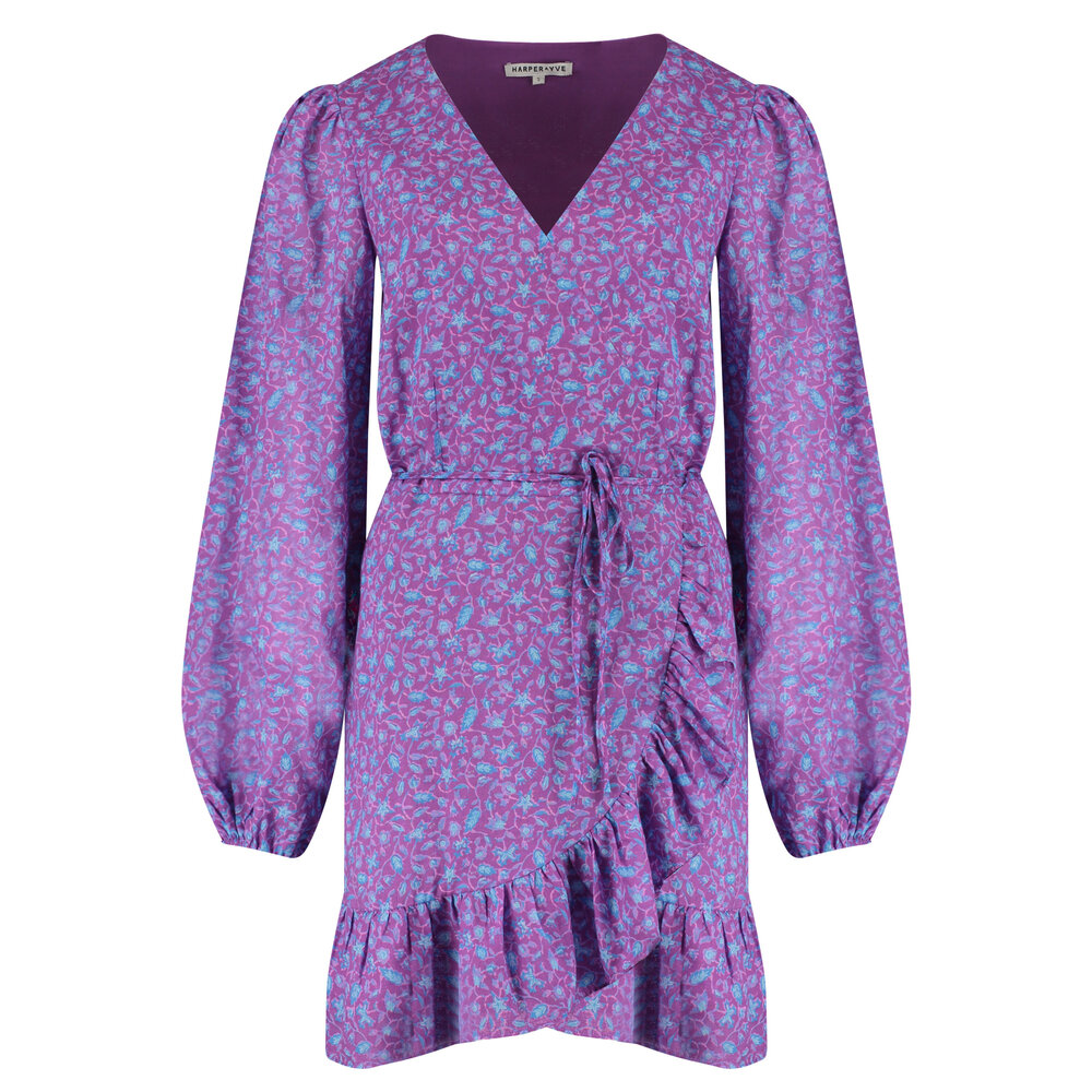 Harper & Yve JADE DRESS - PURPLE