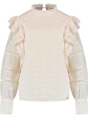 Harper & Yve JANE BLOUSE - CREAM WHITE