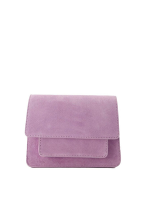 LOTZ & LOT FENNA SUEDE BAG - LILAC