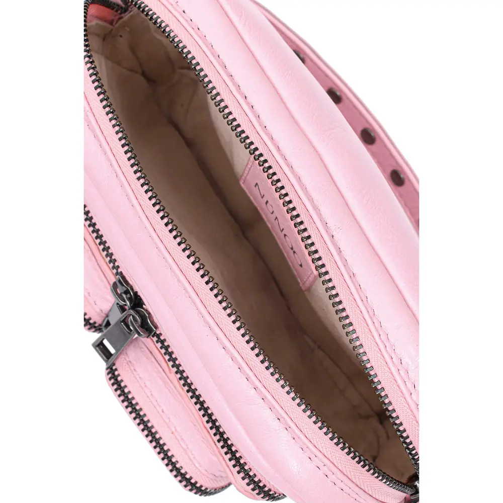 NUNOO HELENA PUFFED SHEEP BAG - LIGHT PINK