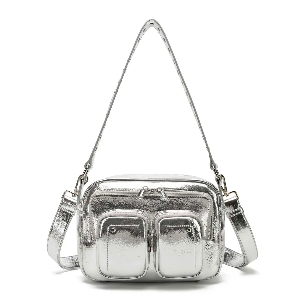 NUNOO ELLE RECYCLED COOL BAG - SILVER