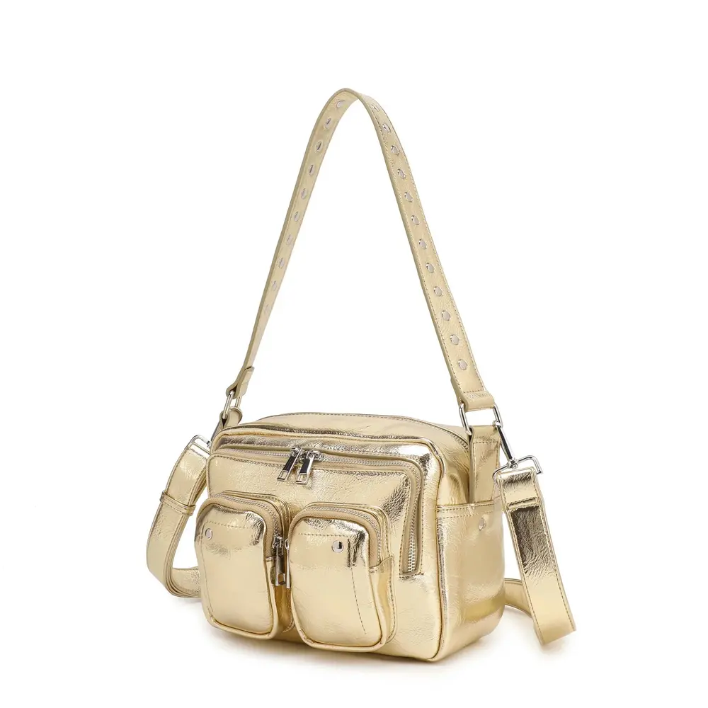 NUNOO ELLE RECYCLED COOL BAG - LIGHT GOLD