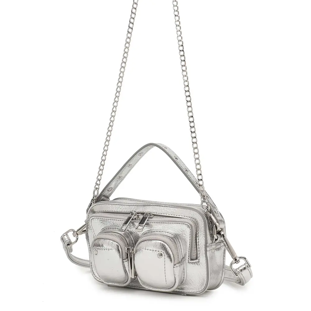 NUNOO HELENA RECYCLED COOL BAG - SILVER