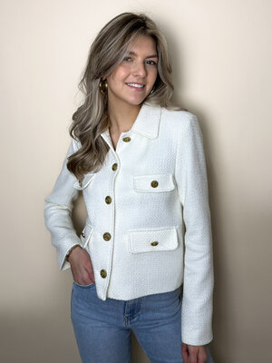 LOTZ & LOT TIFFY BLAZER - ECRU