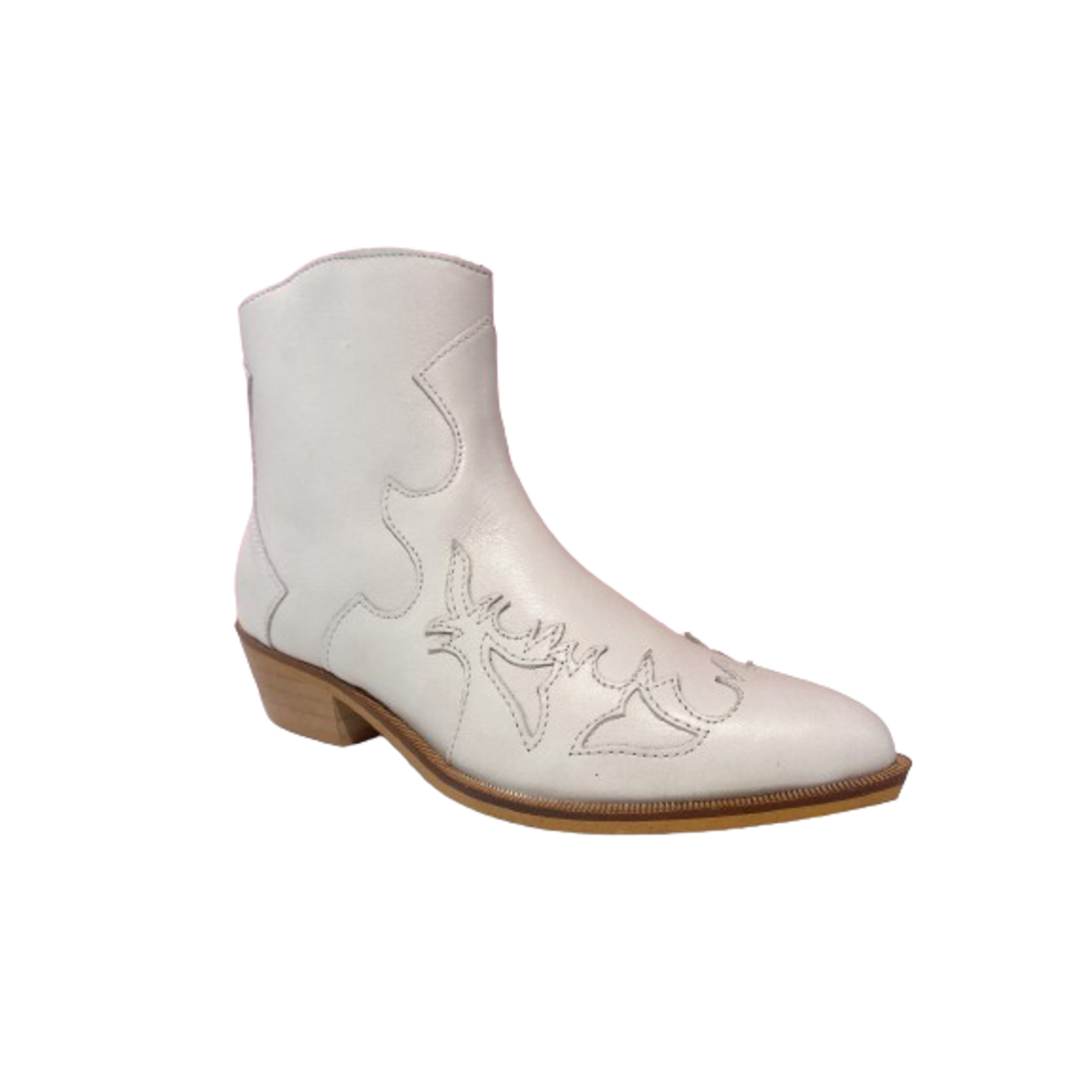 DWRS label MONKEY BOOTS -OFF WHITE