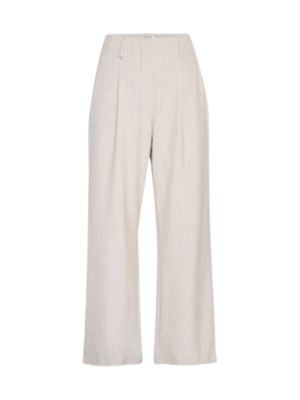 Moss Copenhagen EDREA LONG PANTS - OATMEAL