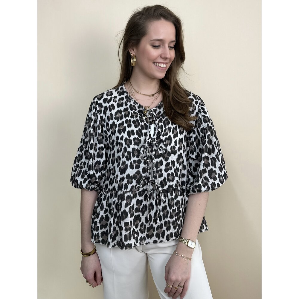 LOTZ & LOT LARA TOP - LEOPARD