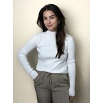 LOTZ & LOT ROSA TURTLENECK - WHITE