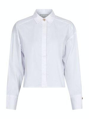 Neo Noir WISLA POPLIN SHIRT - WHITE