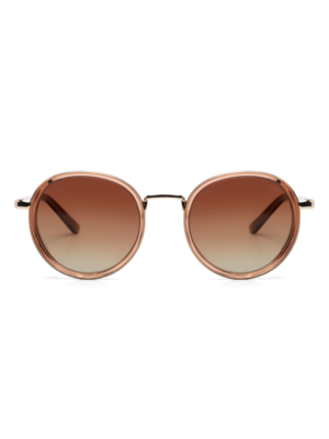 Ikki BIBI SUNGLASSES - TRANSPARANT PINK/GRADIENT BROWN