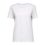 Selected Femme MYESSENTIAL O-NECK TEE - WHITE
