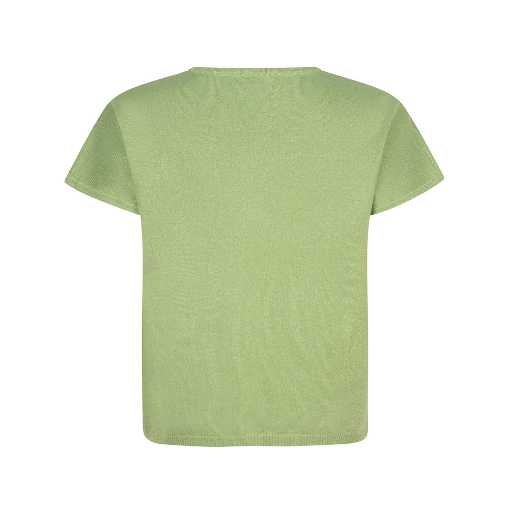 Ydence SAMMY KNITTED TOP - GREEN