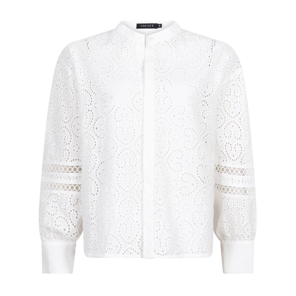 Ydence DANA BLOUSE - OFF-WHITE