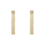 Day & Eve LONG RECTANGLE EARRING - GOLD