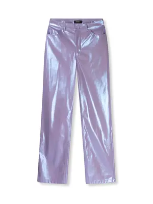 Refined Department ELISE METALLIC JEANS - LILAC