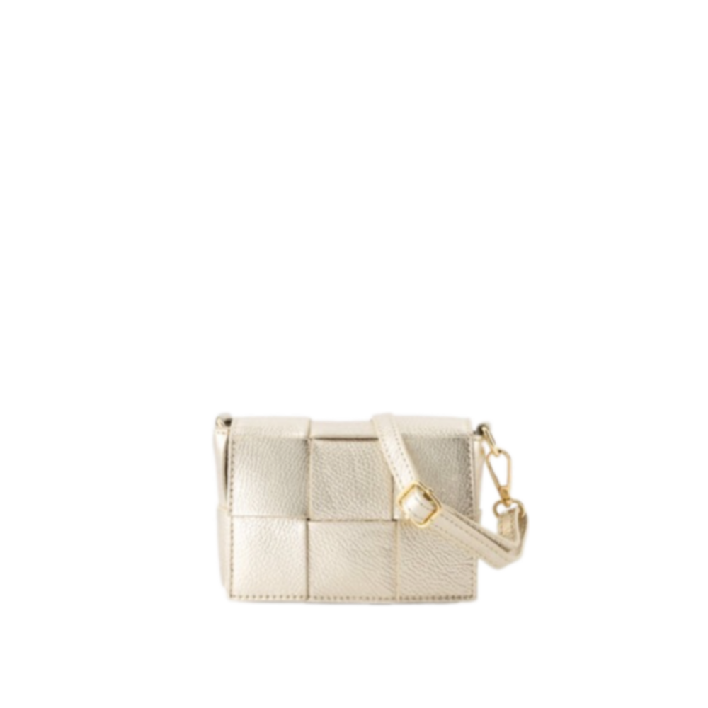 LOTZ & LOT STEEF METALLIC BAG - GOLD