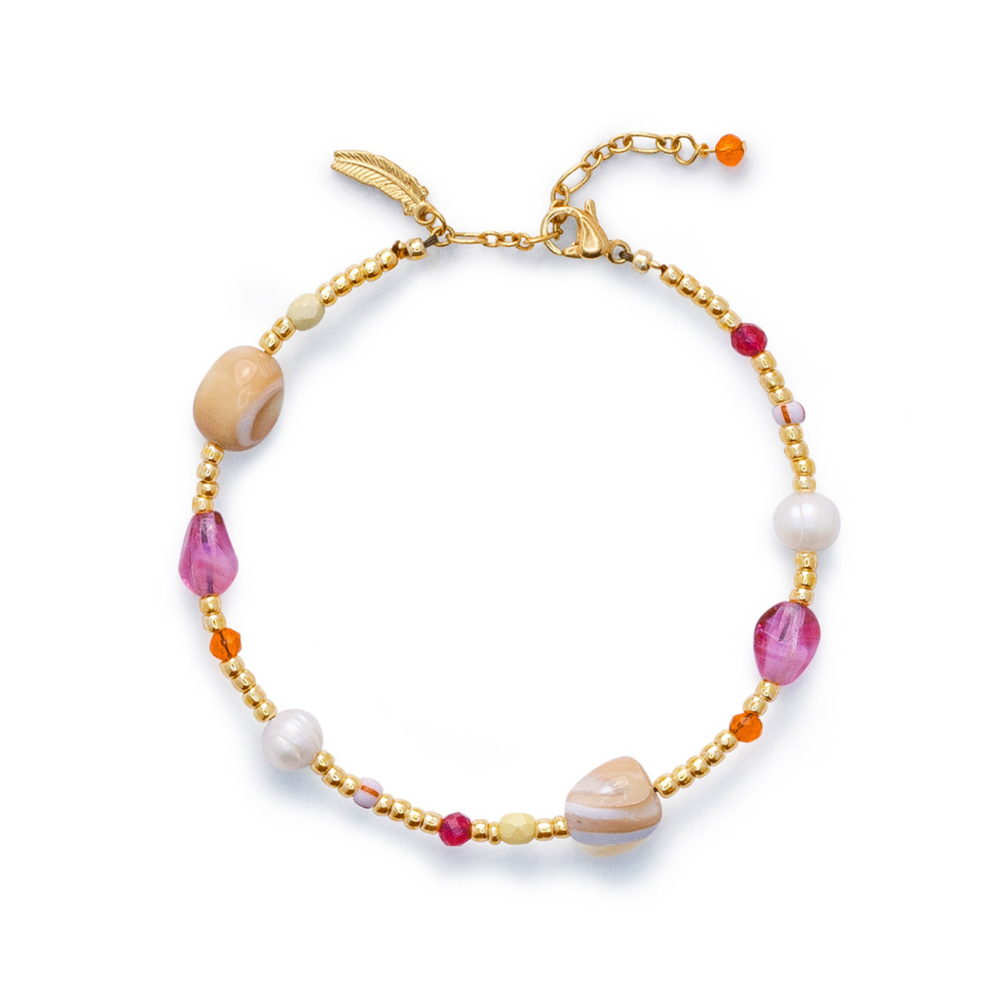 Le Veer OHANA BEACH BRACELET - PINK