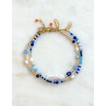 Le Veer HULA BRACELET - BLUE