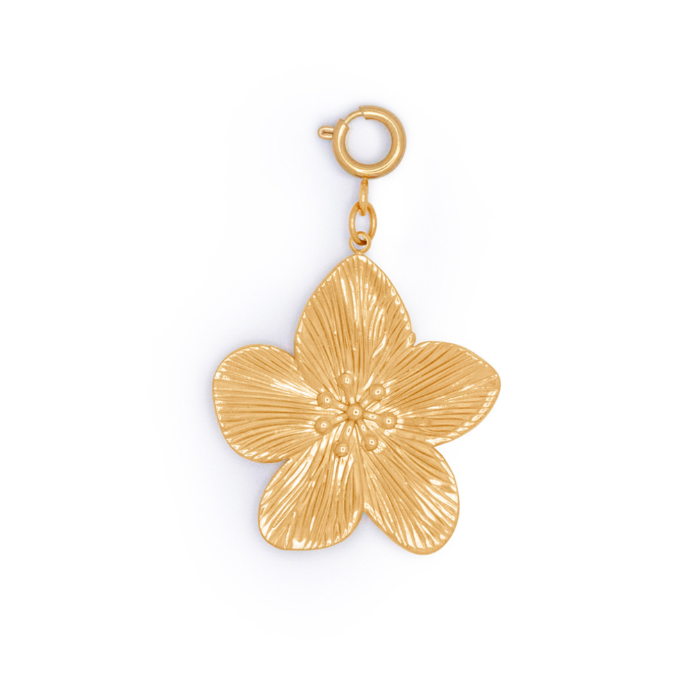 Le Veer GOLDEN FLOWER CHARM - GOLD